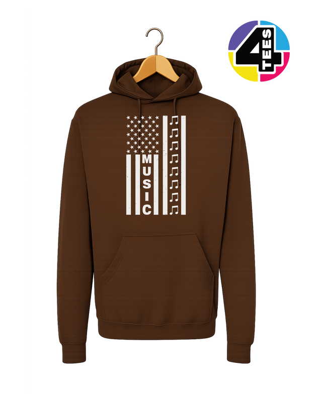 Stars, Stripes & Sound Hoodie