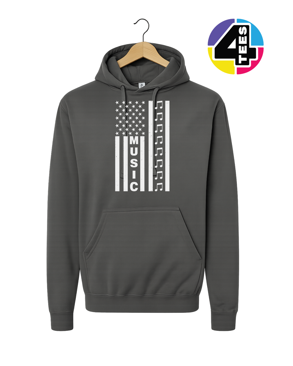 Stars, Stripes & Sound Hoodie