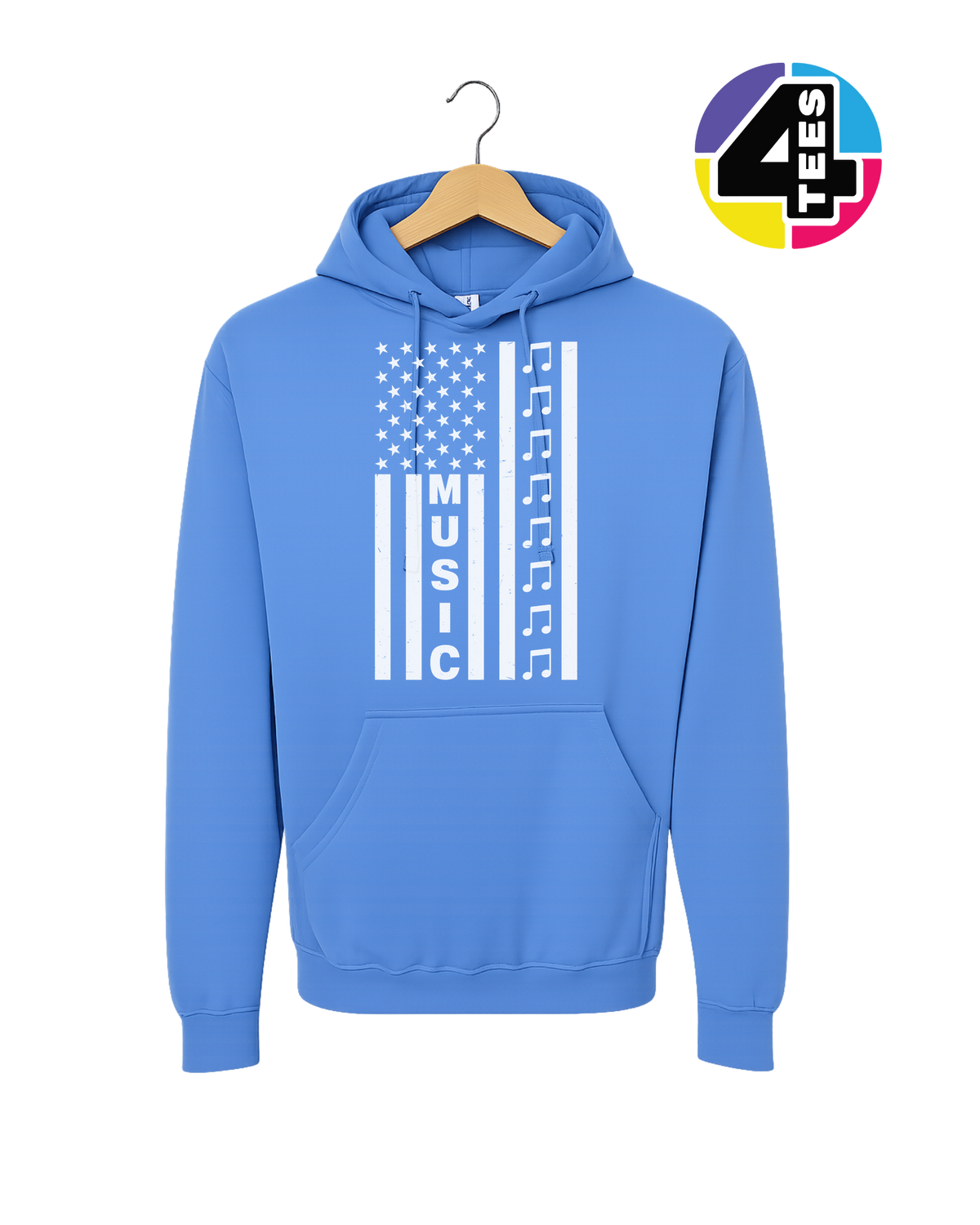 Stars, Stripes & Sound Hoodie