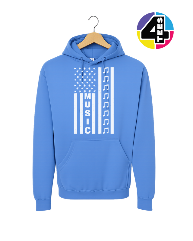 Stars, Stripes & Sound Hoodie