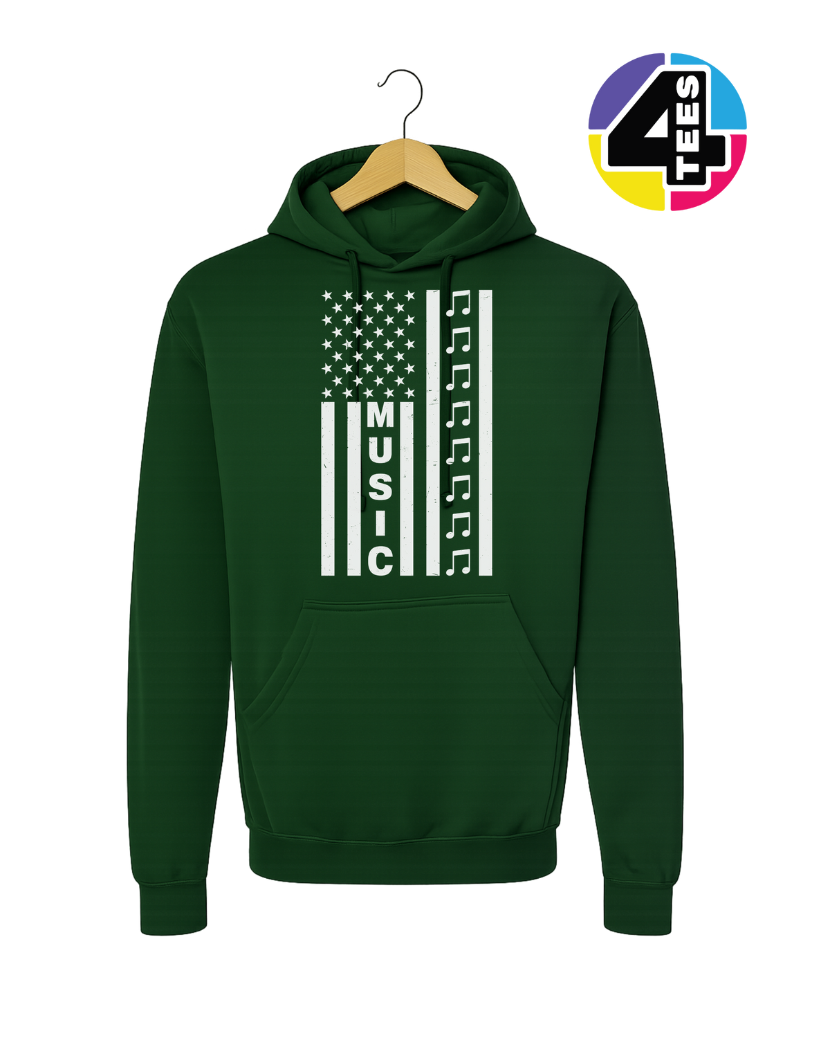 Stars, Stripes & Sound Hoodie