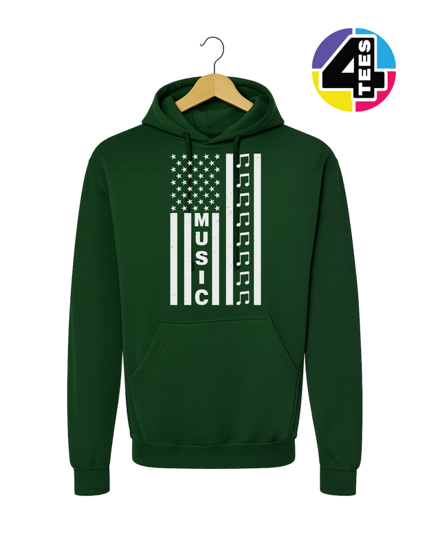 Stars, Stripes & Sound Hoodie