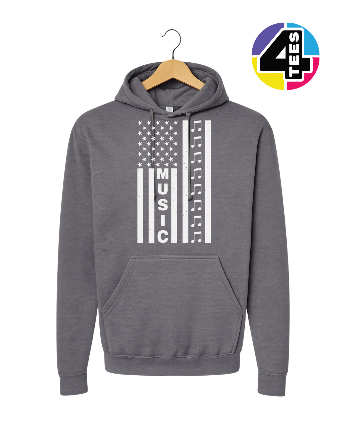Stars, Stripes & Sound Hoodie