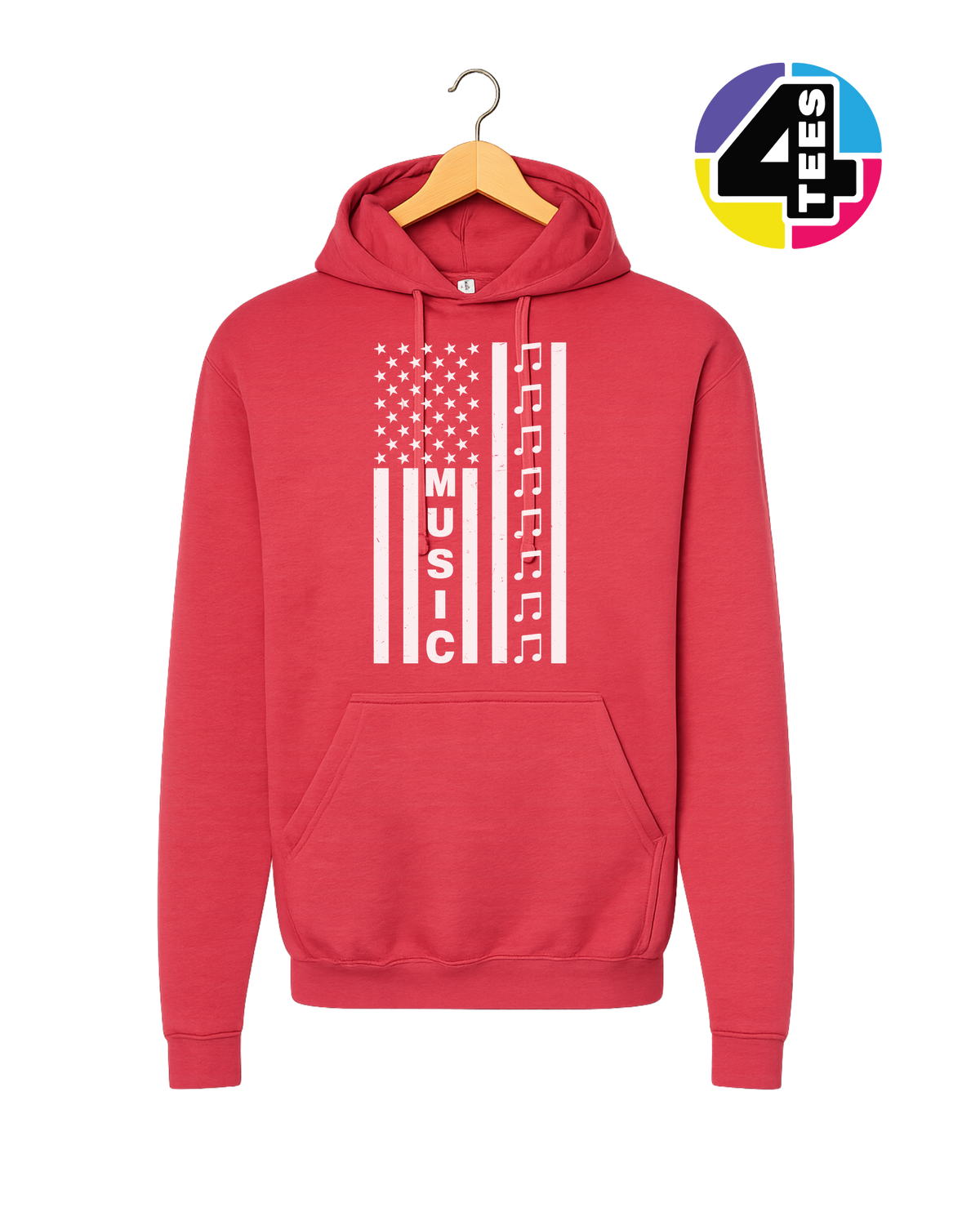 Stars, Stripes & Sound Hoodie