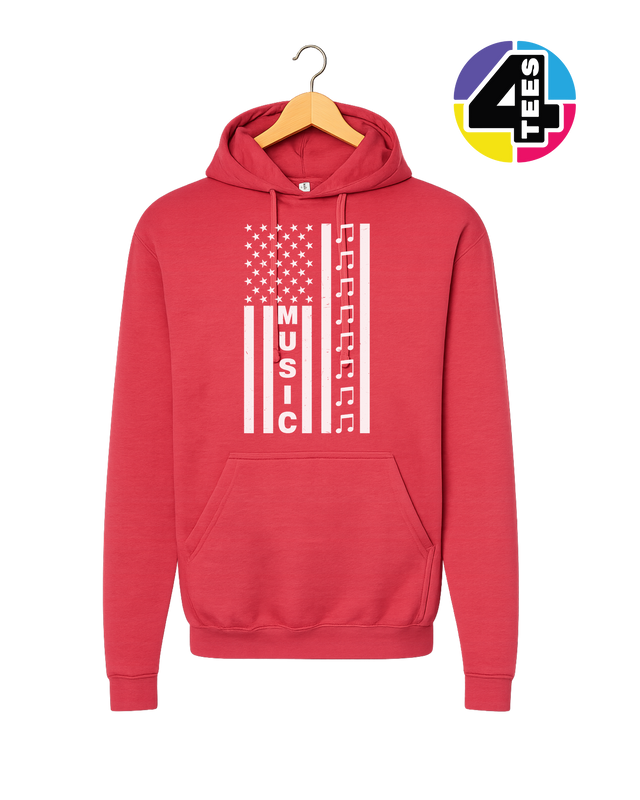 Stars, Stripes & Sound Hoodie