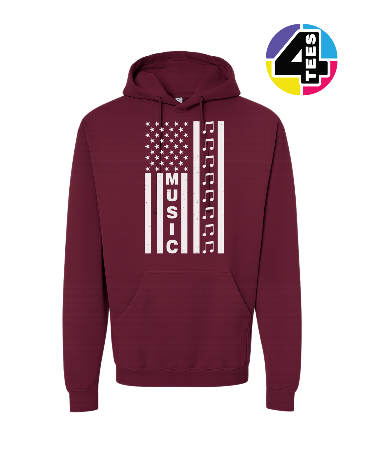 Stars, Stripes & Sound Hoodie