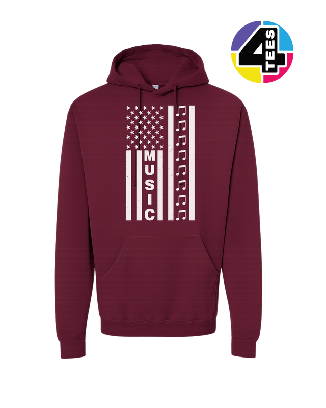 Stars, Stripes & Sound Hoodie