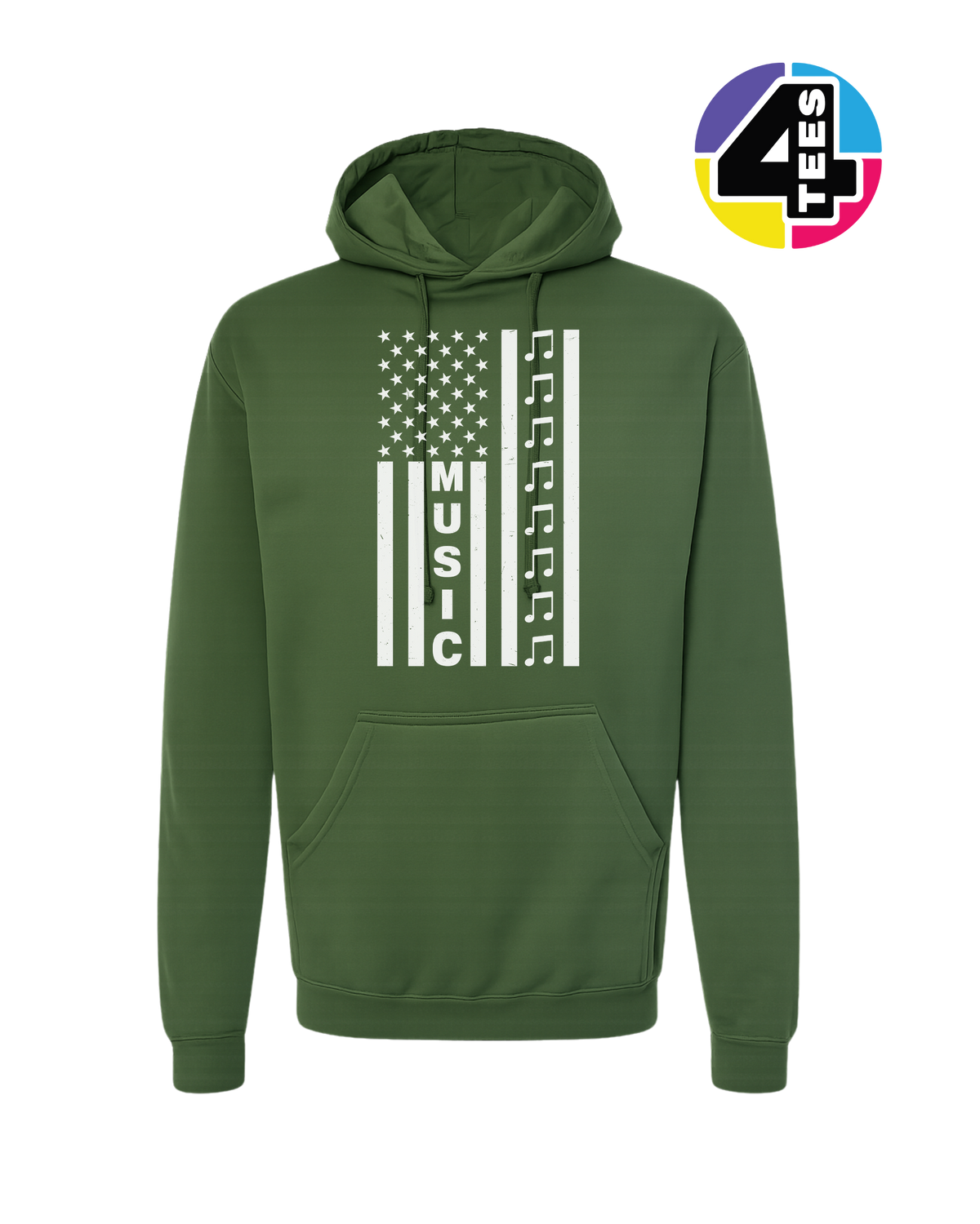 Stars, Stripes & Sound Hoodie