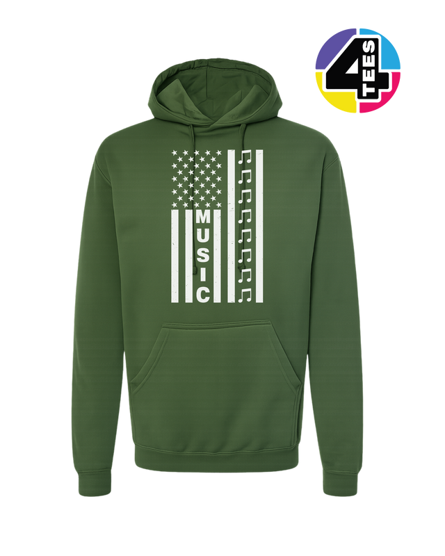 Stars, Stripes & Sound Hoodie