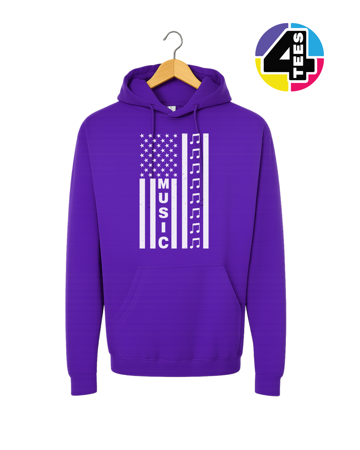 Stars, Stripes & Sound Hoodie