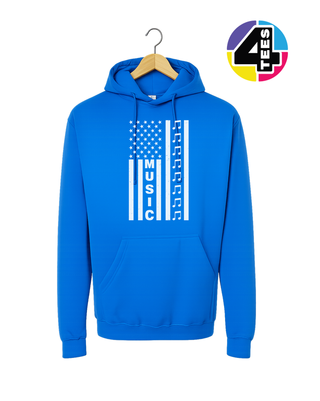 Stars, Stripes & Sound Hoodie