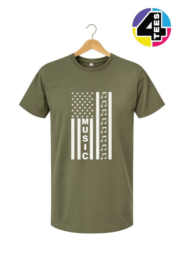 Stars, Stripes & Sound Tee