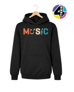 Music Moves Me Youth Hoodie