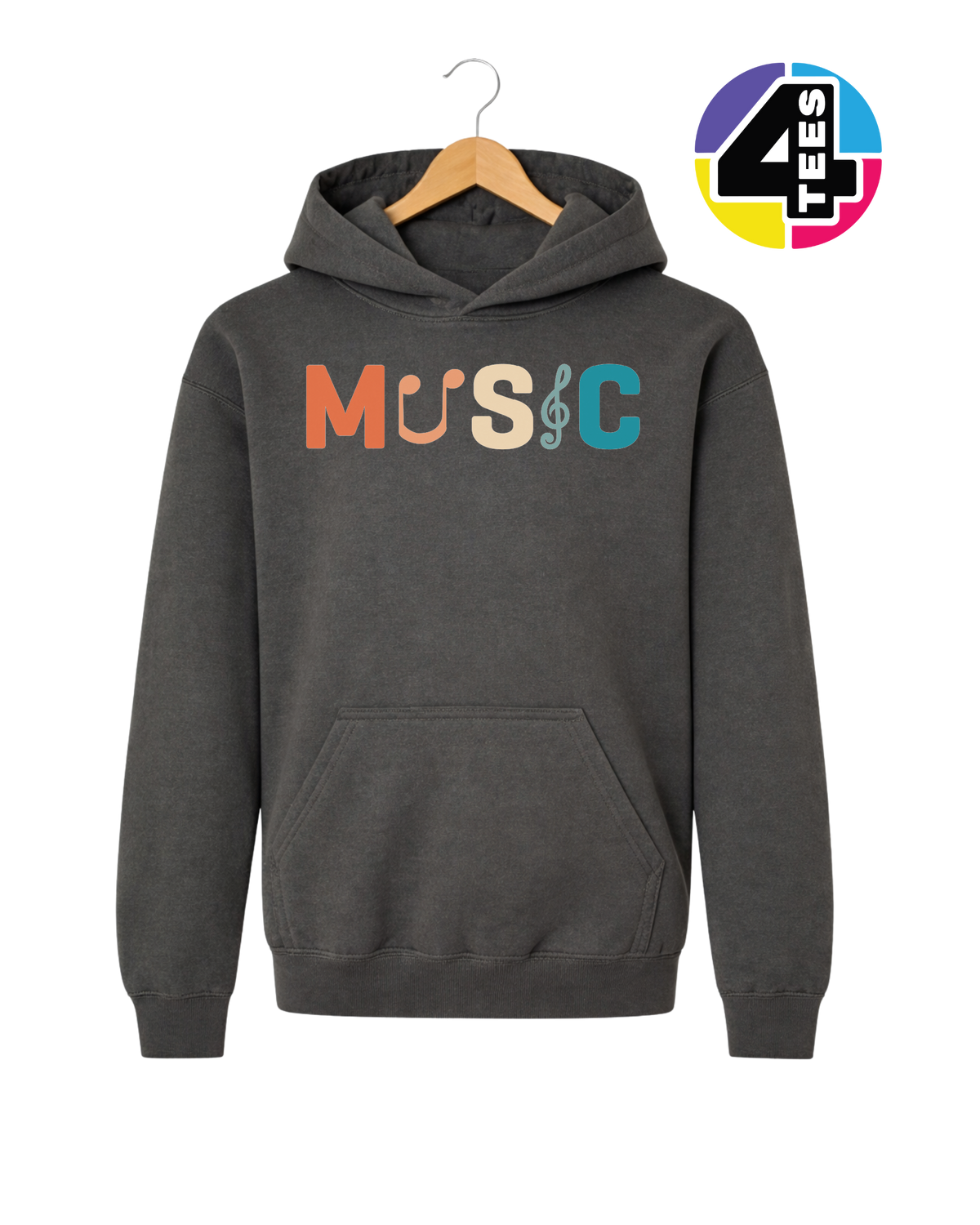 Music Moves Me Youth Hoodie