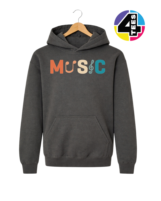 Music Moves Me Youth Hoodie