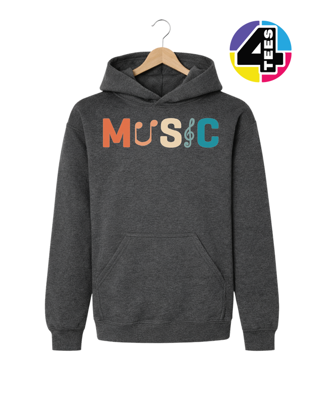 Music Moves Me Youth Hoodie