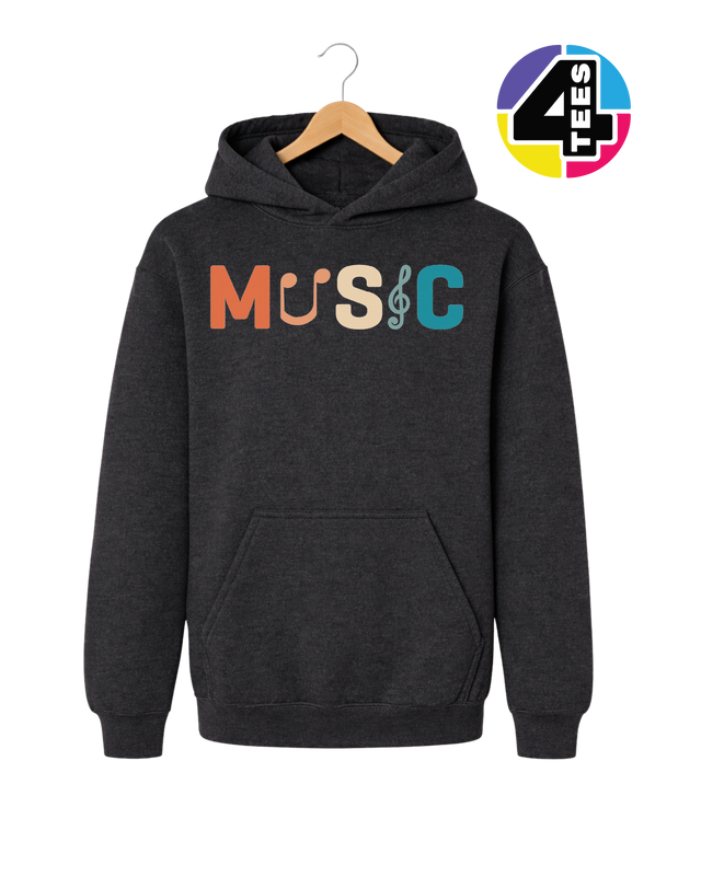 Music Moves Me Youth Hoodie