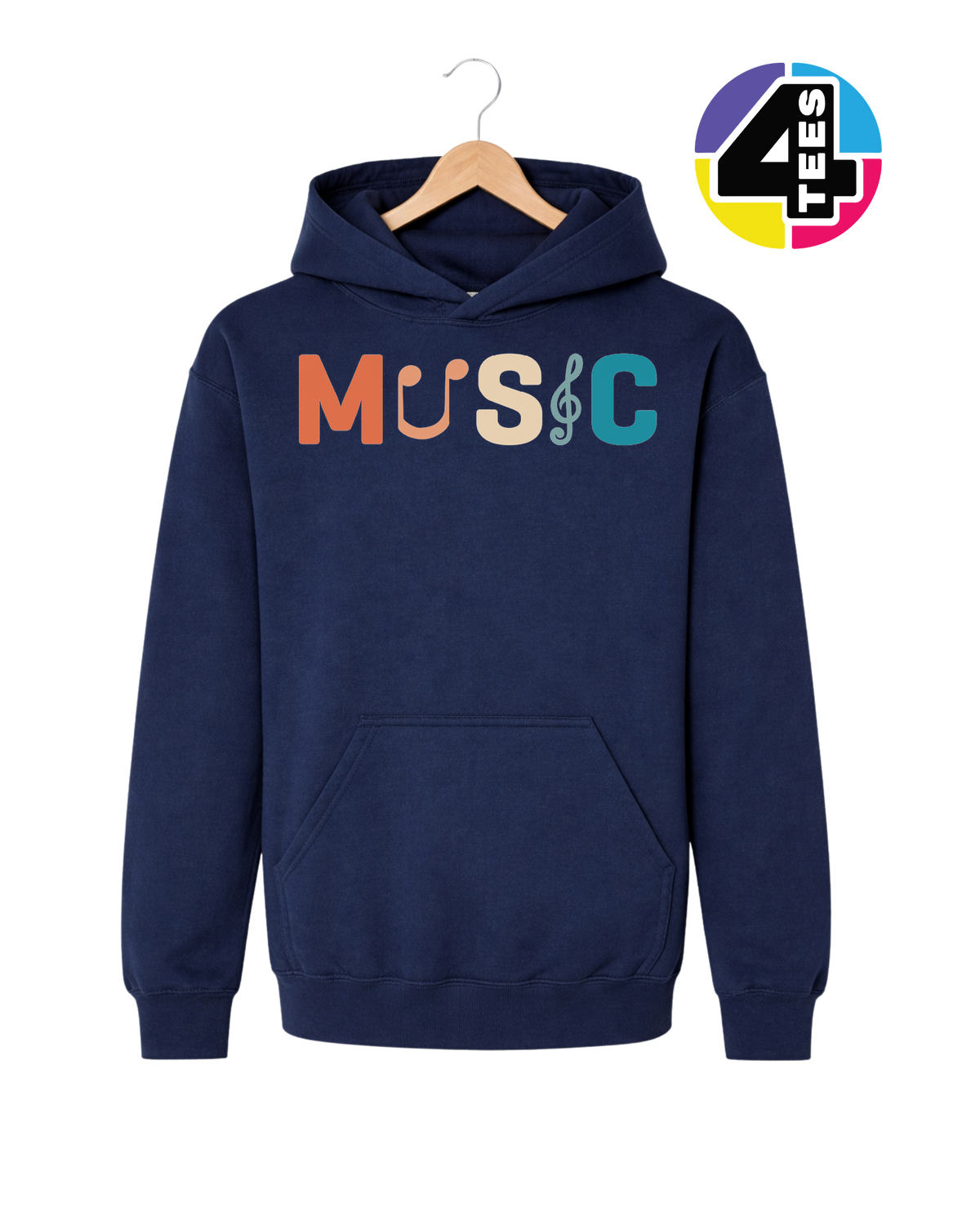 Music Moves Me Youth Hoodie