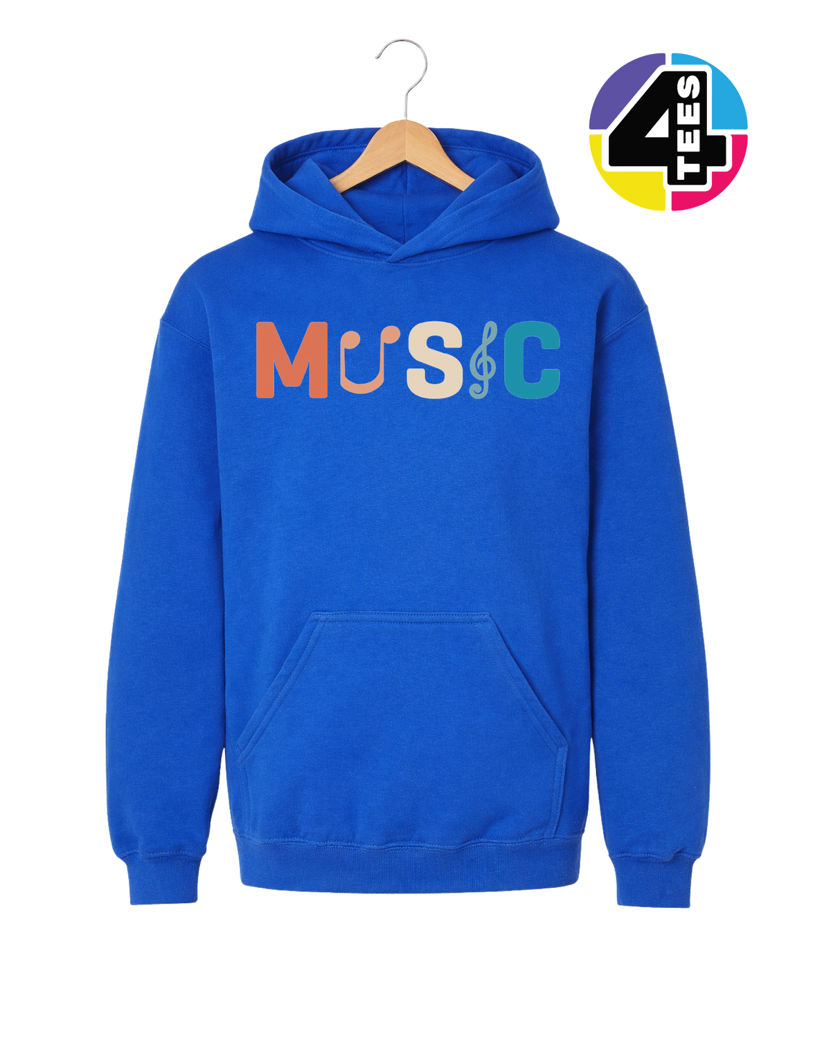 Music Moves Me Youth Hoodie