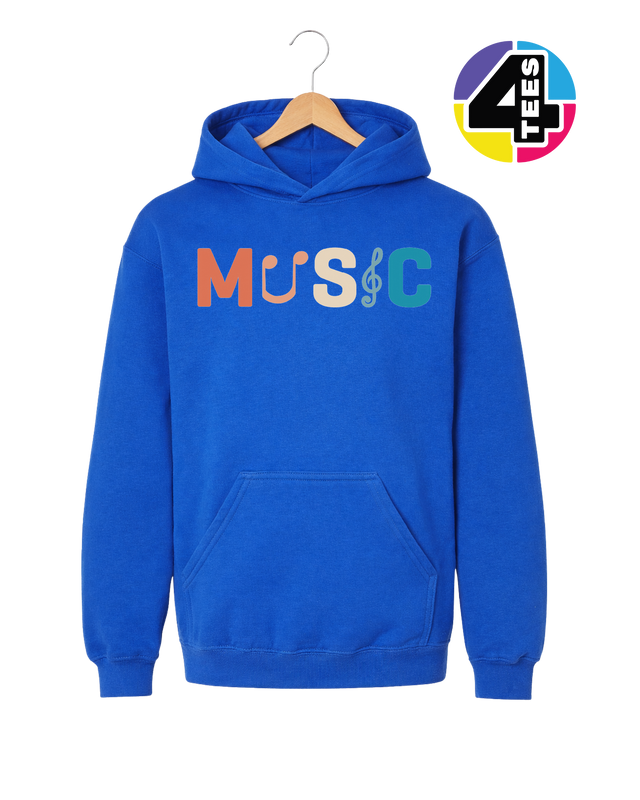 Music Moves Me Youth Hoodie
