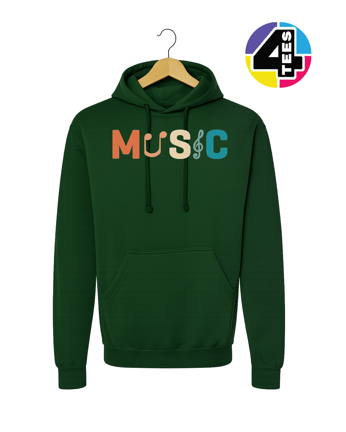 Music Moves Me Hoodie