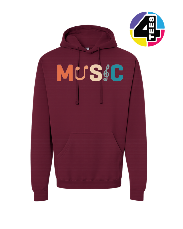 Music Moves Me Hoodie