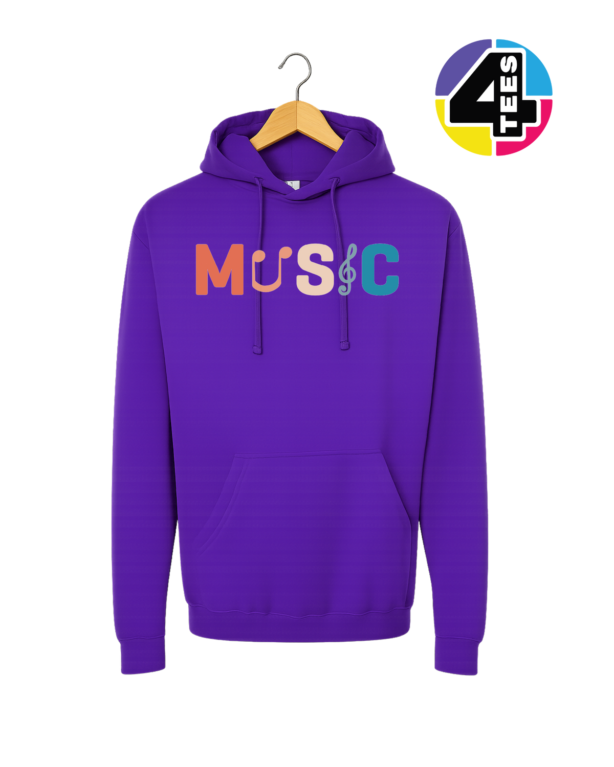 Music Moves Me Hoodie