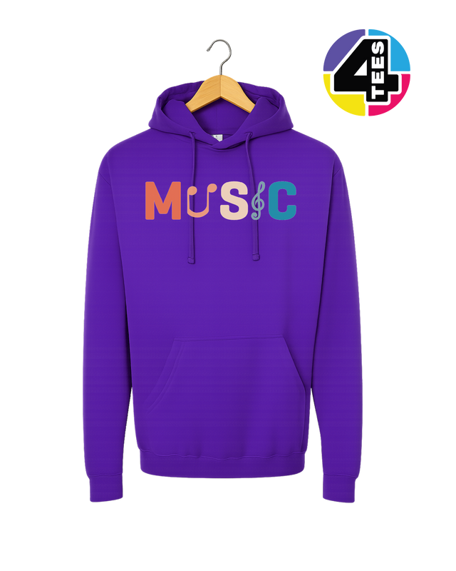 Music Moves Me Hoodie