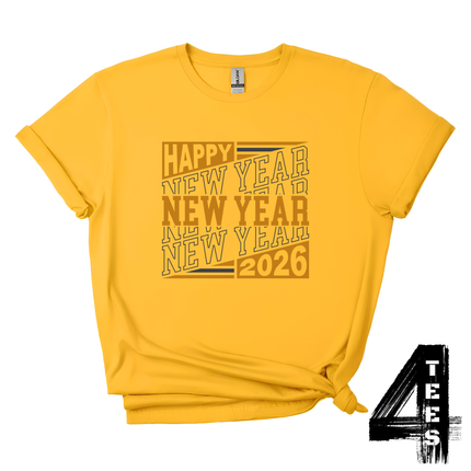 Golden and Black New Year