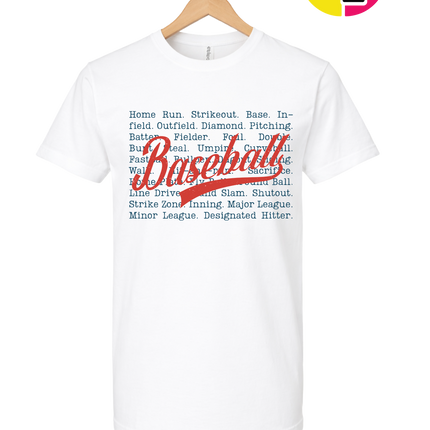 Baseball Script Typography Design