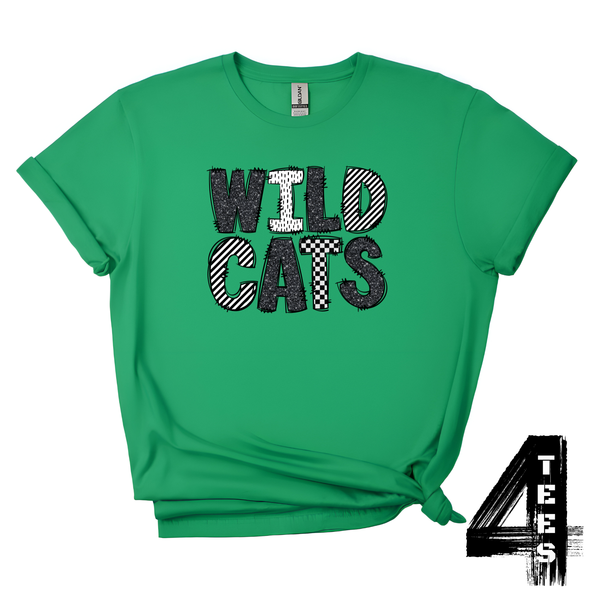 Wildcats Doodle Letters