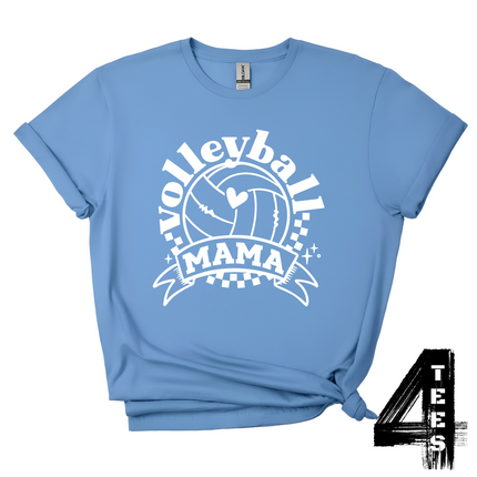 Volleyball Mama - white