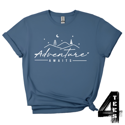 Adventure Awaits - White