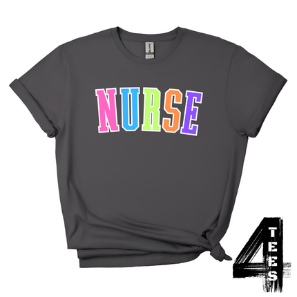 NURSE - Multi-Color Varsity Letters