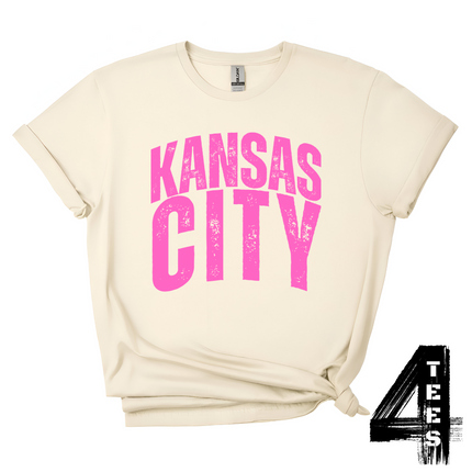 Kansas City Distressed - Pink