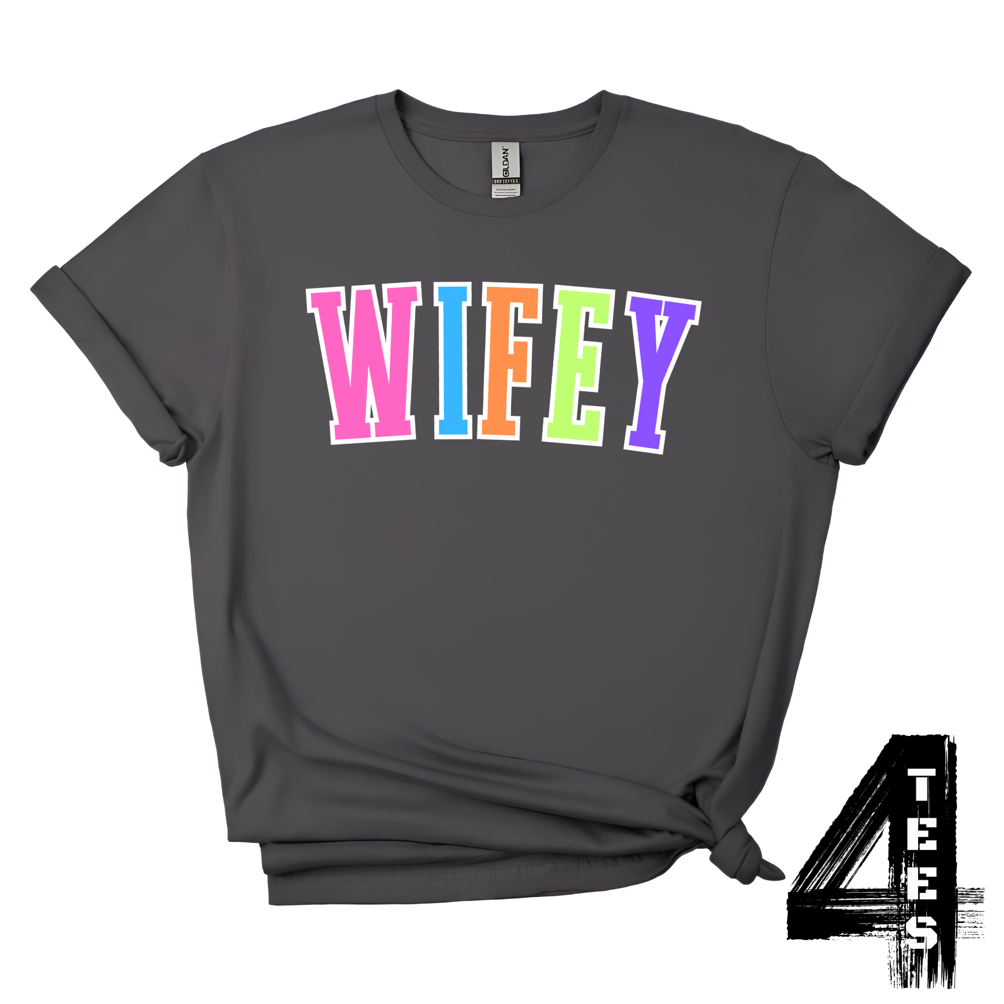 WIFEY - Multi-Color Varsity Letters