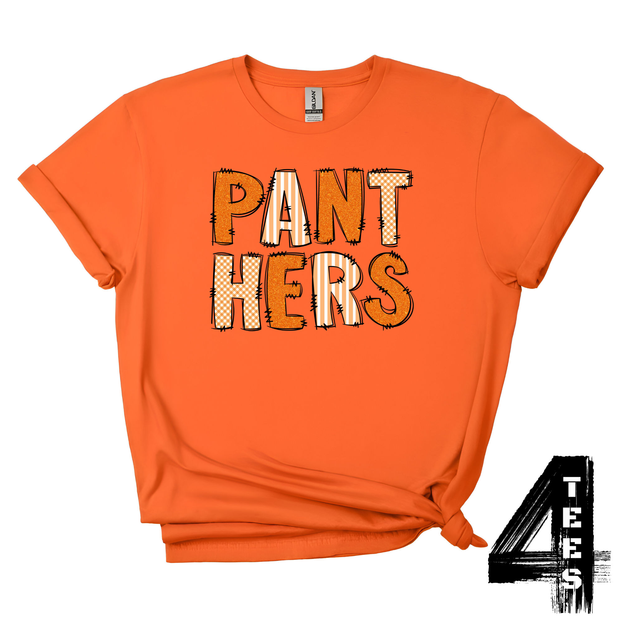 Panthers Doodle Letters