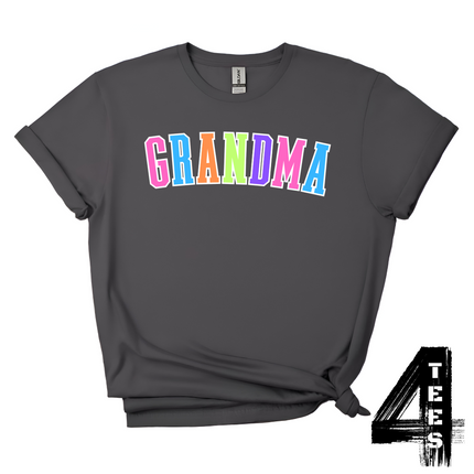 GRANDMA - Multi-Color Varsity Letters