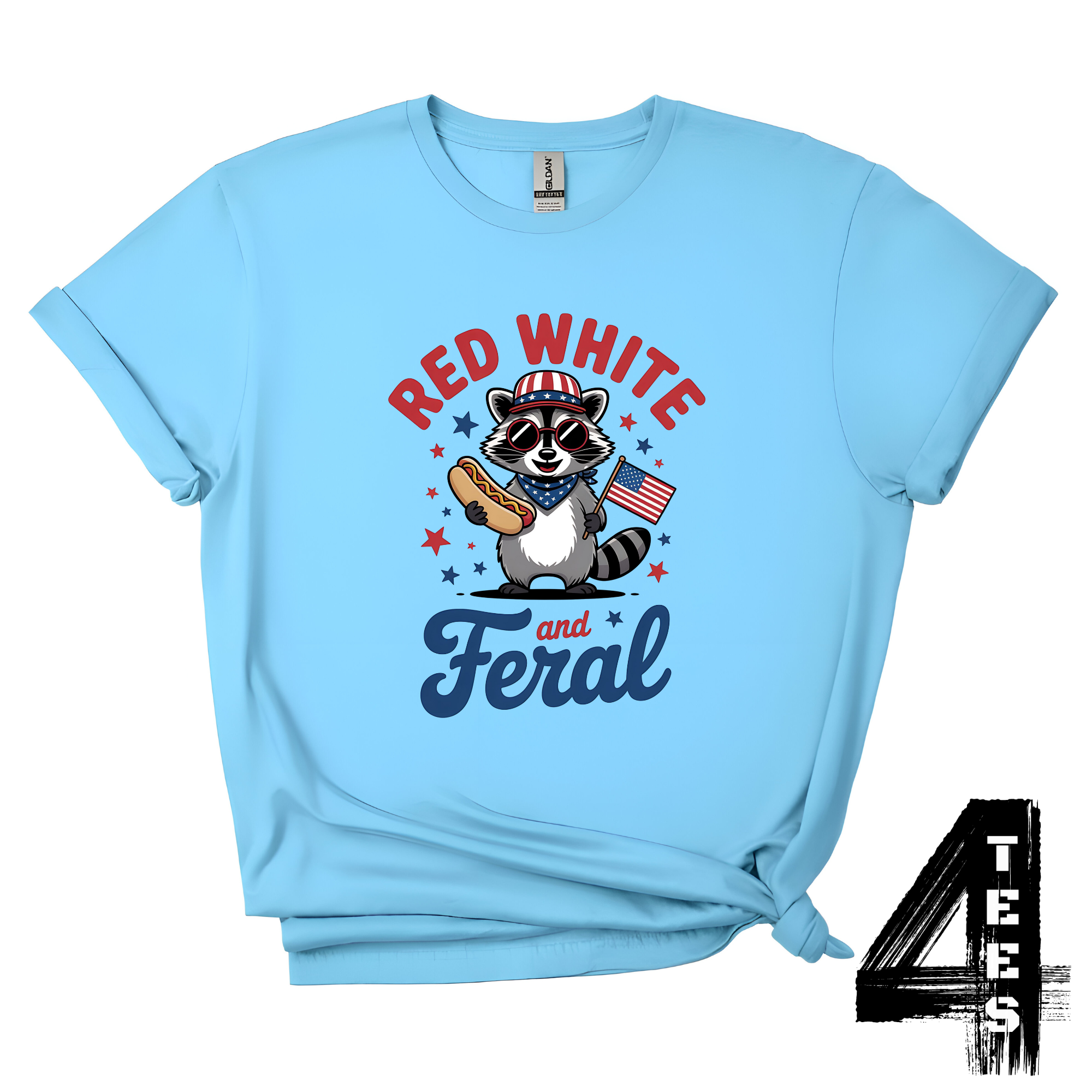 Red White & Feral Retro