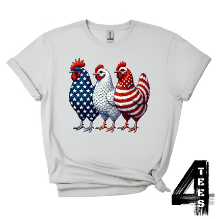 American Flag Chickens