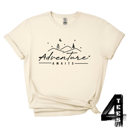 Adventure Awaits - Black