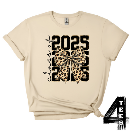 Class of 2025 Leopard Bow