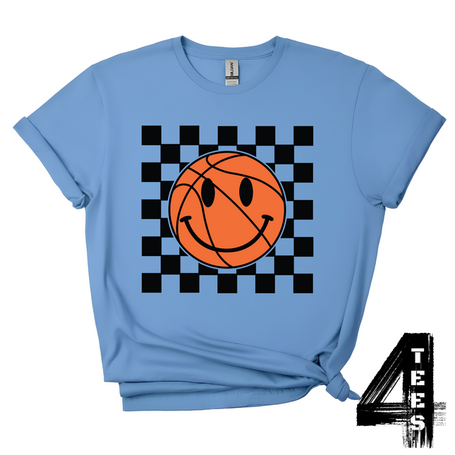 Basketball Retro Smiley