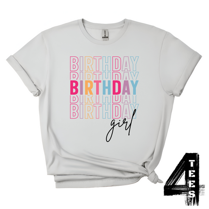 Birthday Girl Colorful