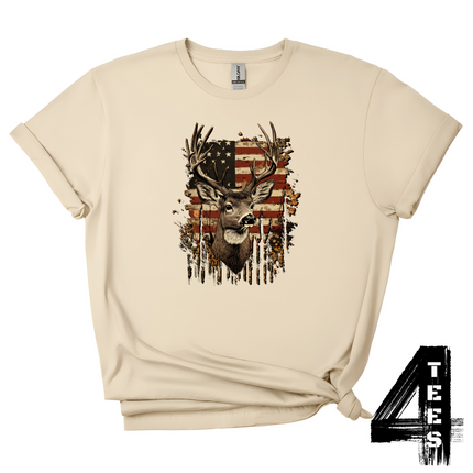 American Flag Deer