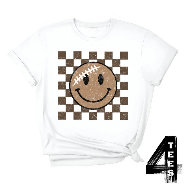 Retro Football Smiley