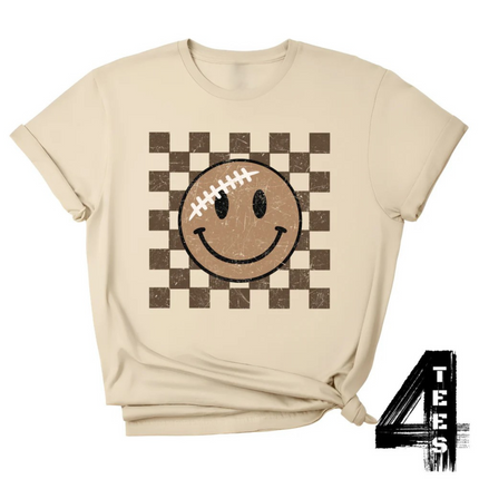Retro Football Smiley