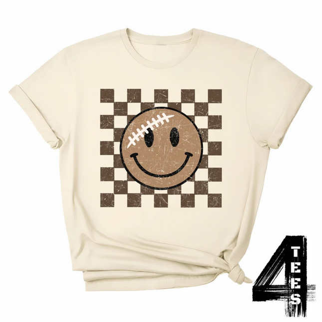 Retro Football Smiley
