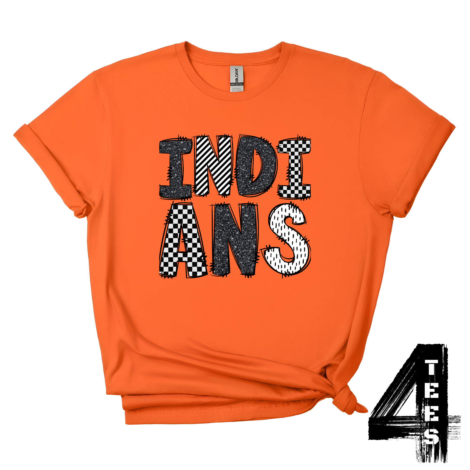 Indians Doodle Letters