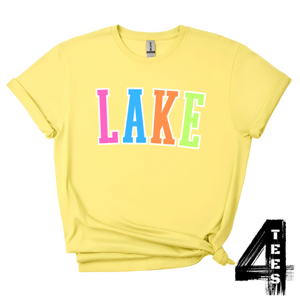 LAKE - Multi-Color Varsity Letters